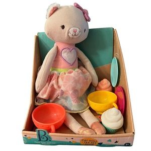 Tippy Toes CALI CAT Playset Cat Doll With Tea Set NO BOOK *NEW*